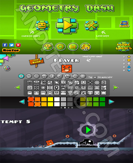 Download Game Geometry Dash Mod Apk Terbaru 2019