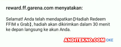 Kode Redeem Garena Free Fire FF Terbaru 20 Maret 2019