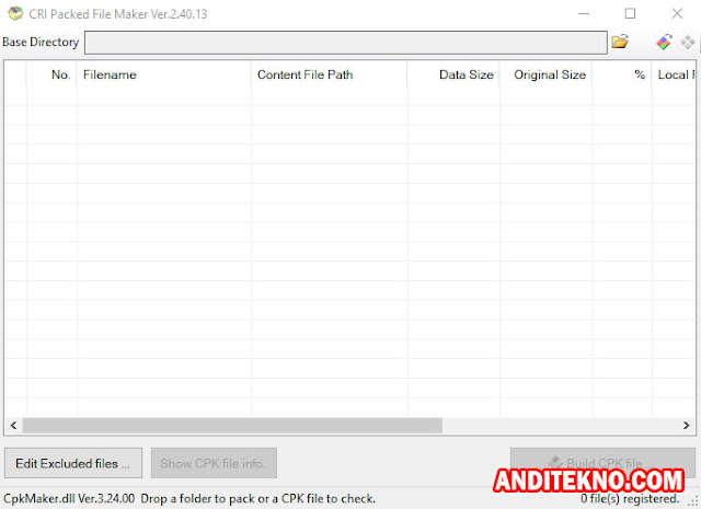 Download Cri Packed File Maker Ver.2.40.13 Terbaru 2019 Download Cri Packed File Maker Ver.2.40.13 Terbaru 2019