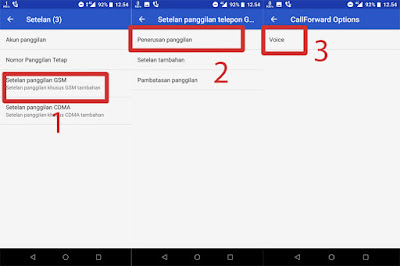 Cara Menghilangkan Penerusan Semua Panggilan Cara Menghilangkan Penerusan Semua Panggilan pada Asus Zenfone Max Pro M1, Kartu Three, 3, Axis