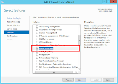 Cara Menginstall Media Foundation pada Windows Server
